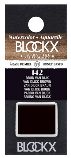 Aquarelle Van Dijk Brown - Demi. BLOCKX