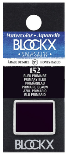 Aquarelle Bleu Primaire - Demi. BLOCKX