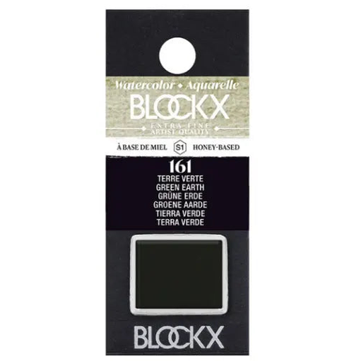 Aquarelle Terre Verte - Demi. BLOCKX
