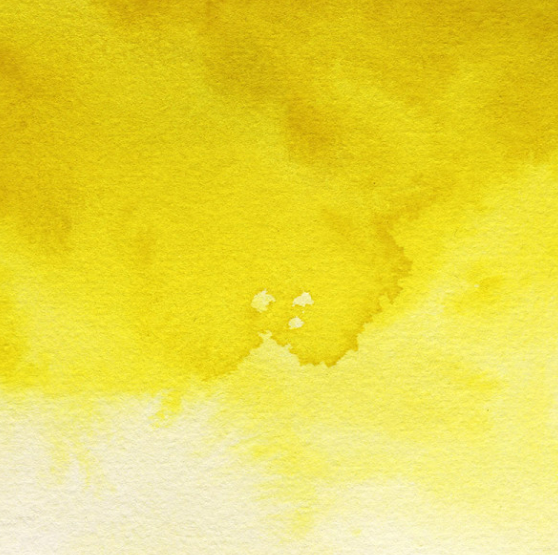 Aquarelle Agrafé Jaune - Demi. BLOCKX