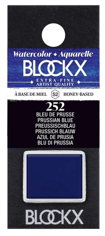 Aquarelle Bleu de Prusse - Demi. BLOCKX