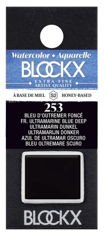 Aquarelle Français Bleu Outremer Profond - Demi. BLOCKX