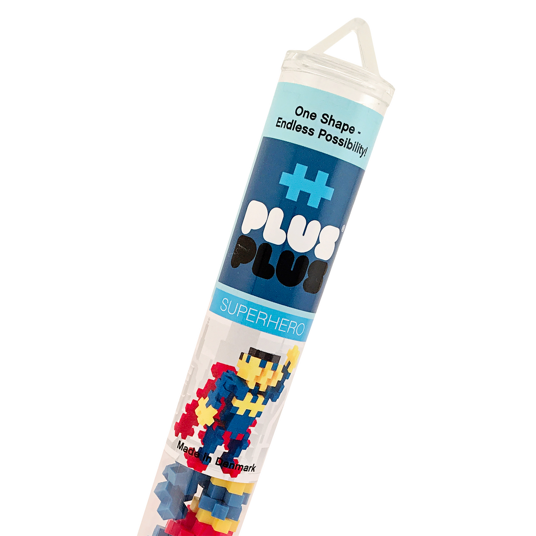 TUBE - SUPER HÉRO - 70pcs - PLUS PLUS