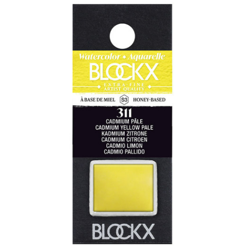 Aquarelle Jaune Cadmium Pâle - Demi. BLOCKX