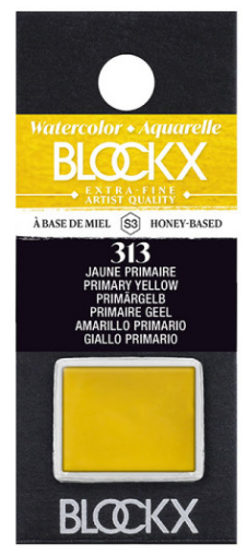 Aquarelle Jaune Primaire - Demi. BLOCKX