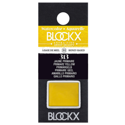 Aquarelle Jaune Primaire - Demi. BLOCKX
