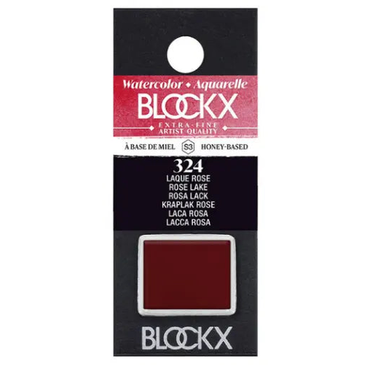 Aquarelle Rose Lake - Demi. BLOCKX