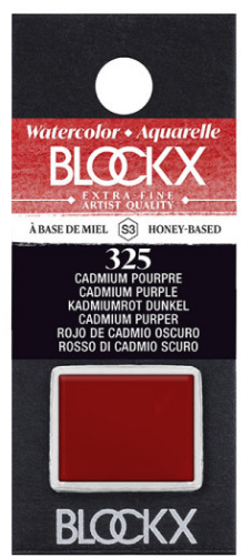 Aquarelle Violet Cadmium - Demi. BLOCKX