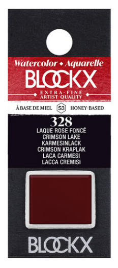 Aquarelle Crimson Lake - Demi. BLOCKX