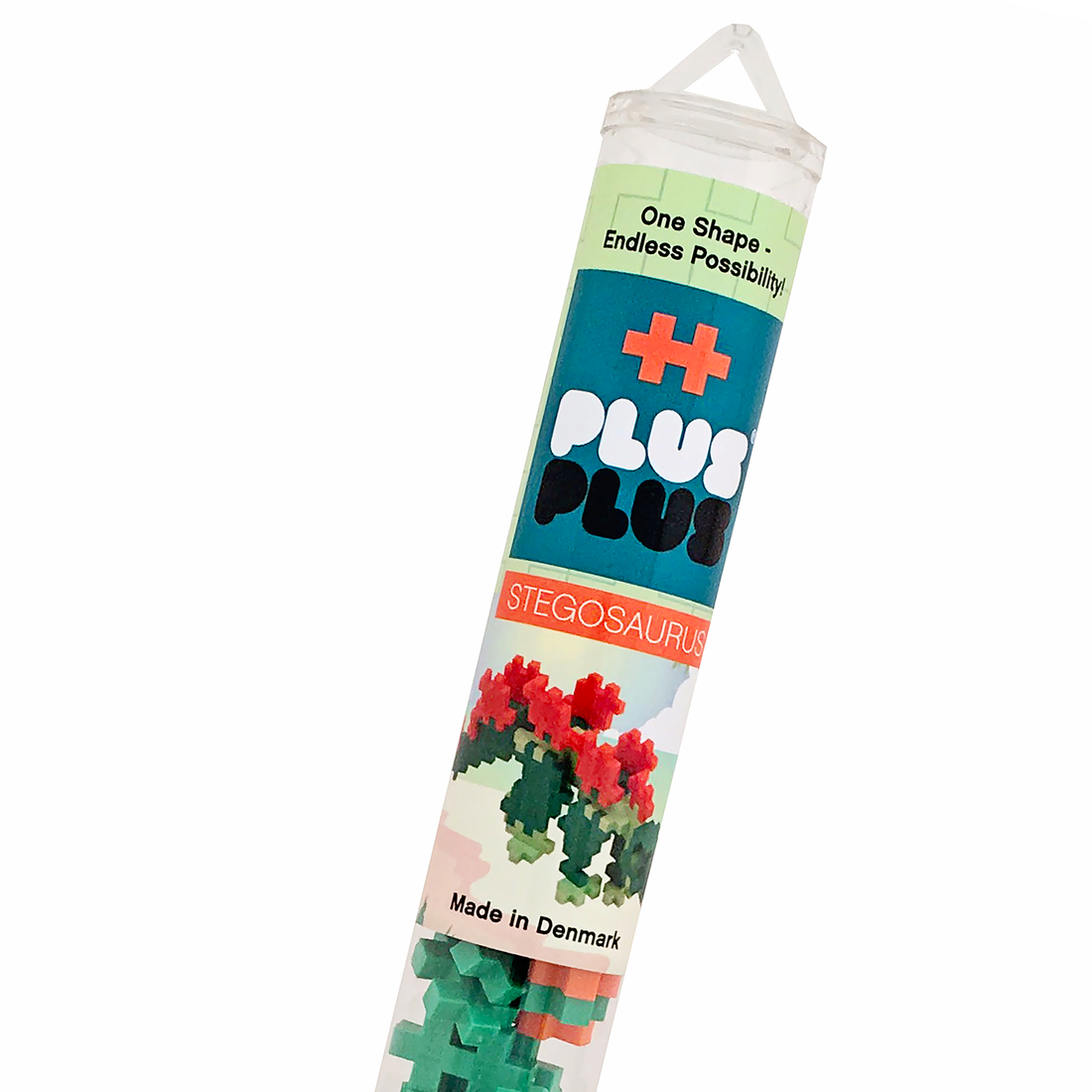 TUBE - STÉGOSAURE - 70pcs - PLUS PLUS