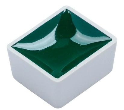 Aquarelle Permanente Verte - Demi. BLOCKX
