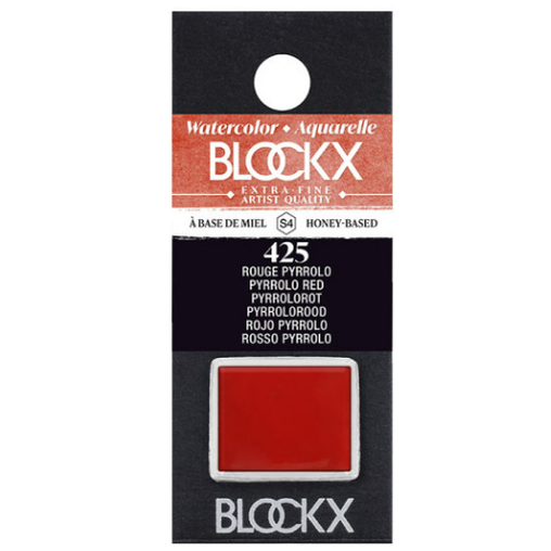 Aquarelle Pyrrolo Rouge - Demi. BLOCKX