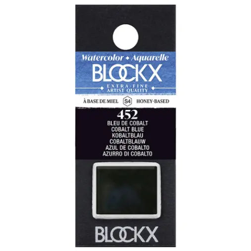 Aquarelle Bleu Cobalt - Demi. BLOCKX