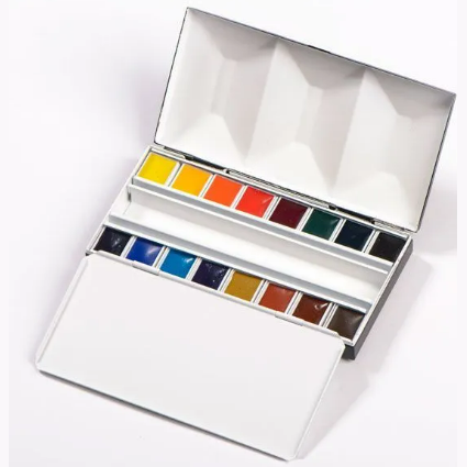 Coffret Bijou Aquarelle 16 Demi. BLOCKX