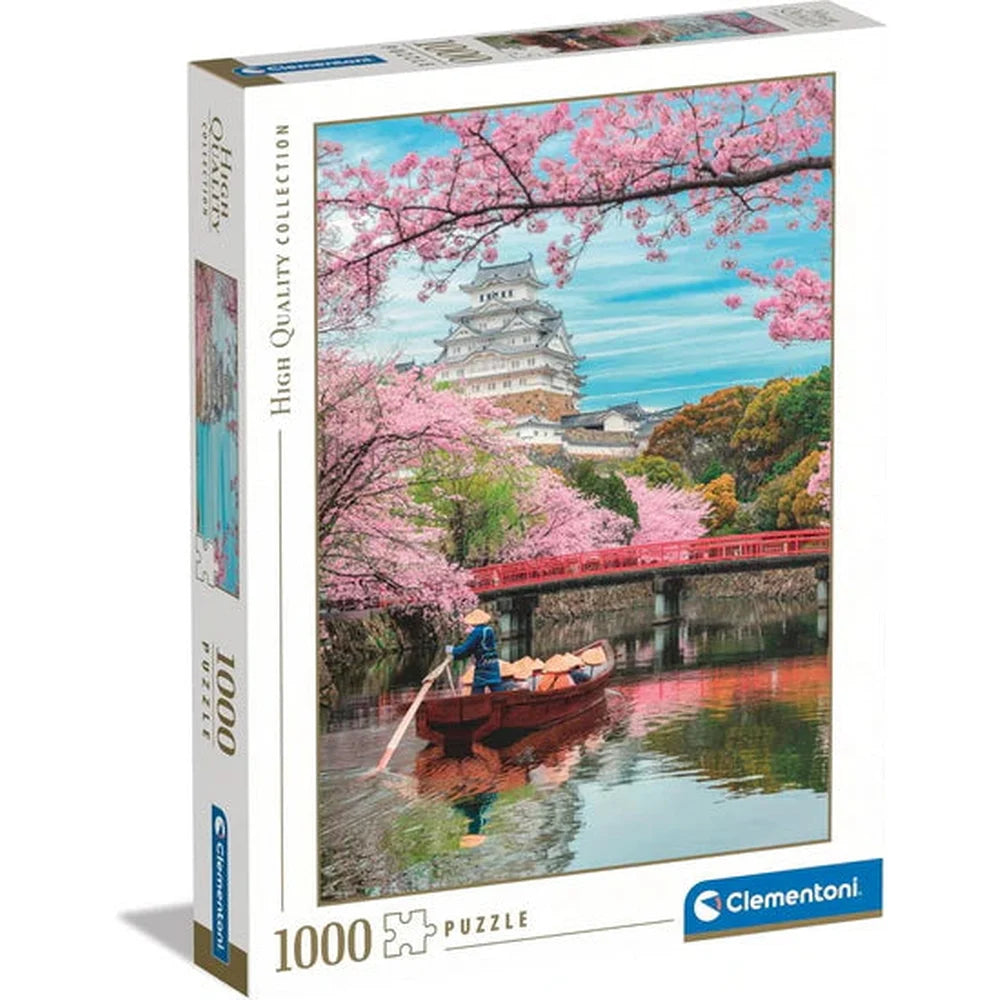 PZ1000: CHÂTEAU DE HIMEJI AU PRINTEMPS CLEMENTONI PUZZLES