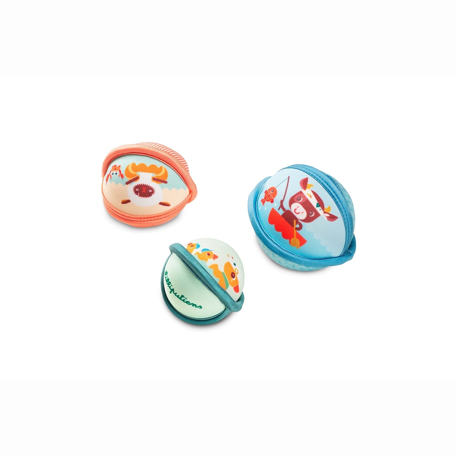 FERME : ENSEMBLE DE BALLES DE BAIN LILLIPUTIENS