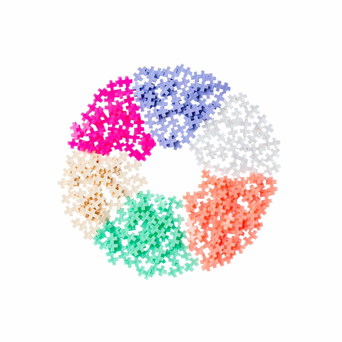 TUBE - MÉLANGE PERLÉ - 240pcs - PLUS PLUS