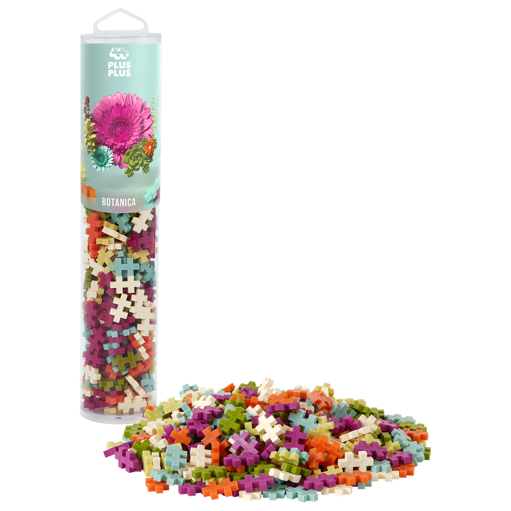 TUBE - MIX BOTANICA - 240pcs PLUS PLUS