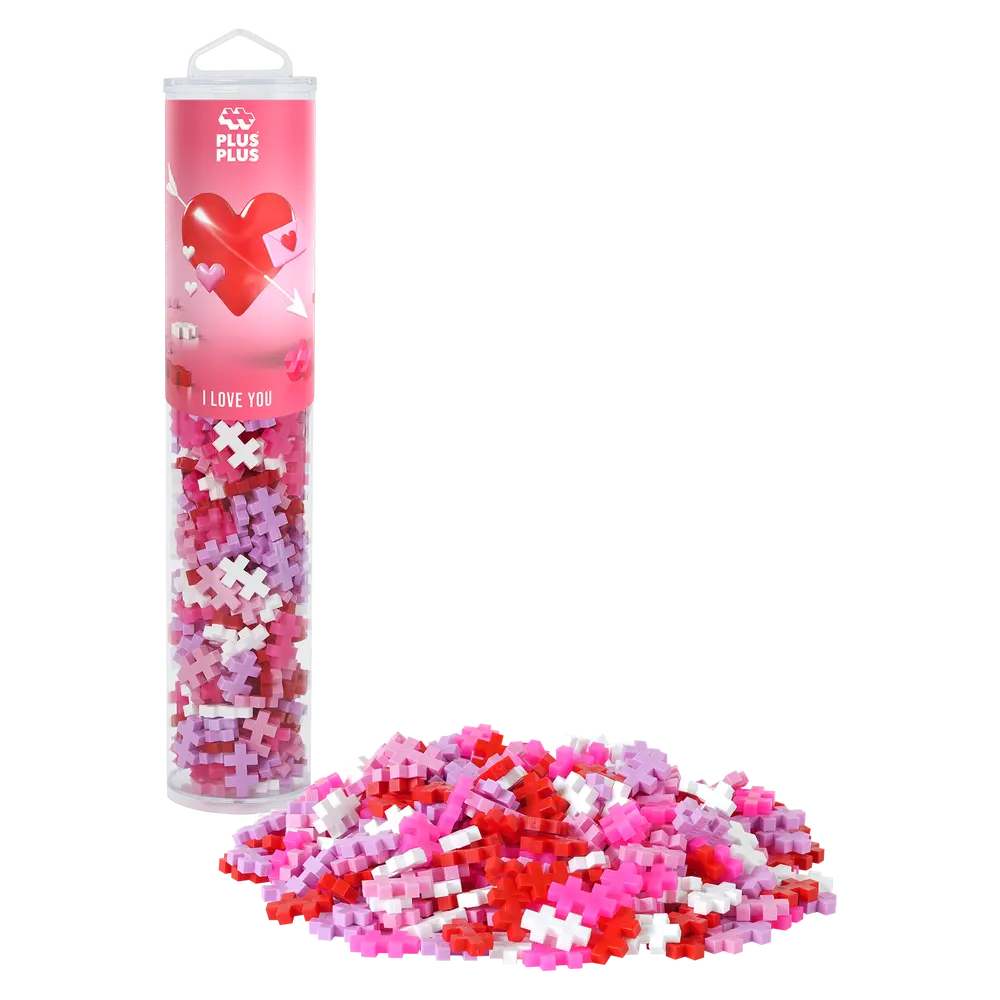 TUBE - MIX JE T'AIME - 240pcs PLUS PLUS