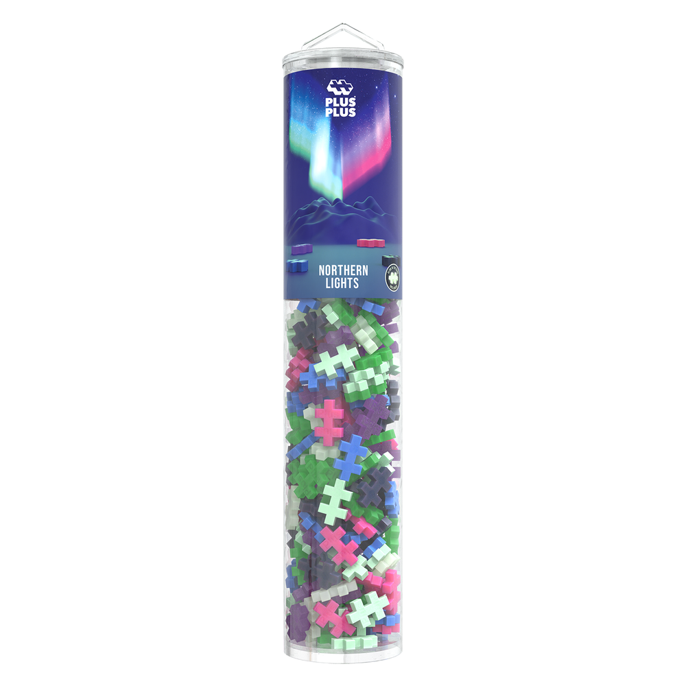 TUBE - AURORES BORÉALES - 240pcs PLUS PLUS