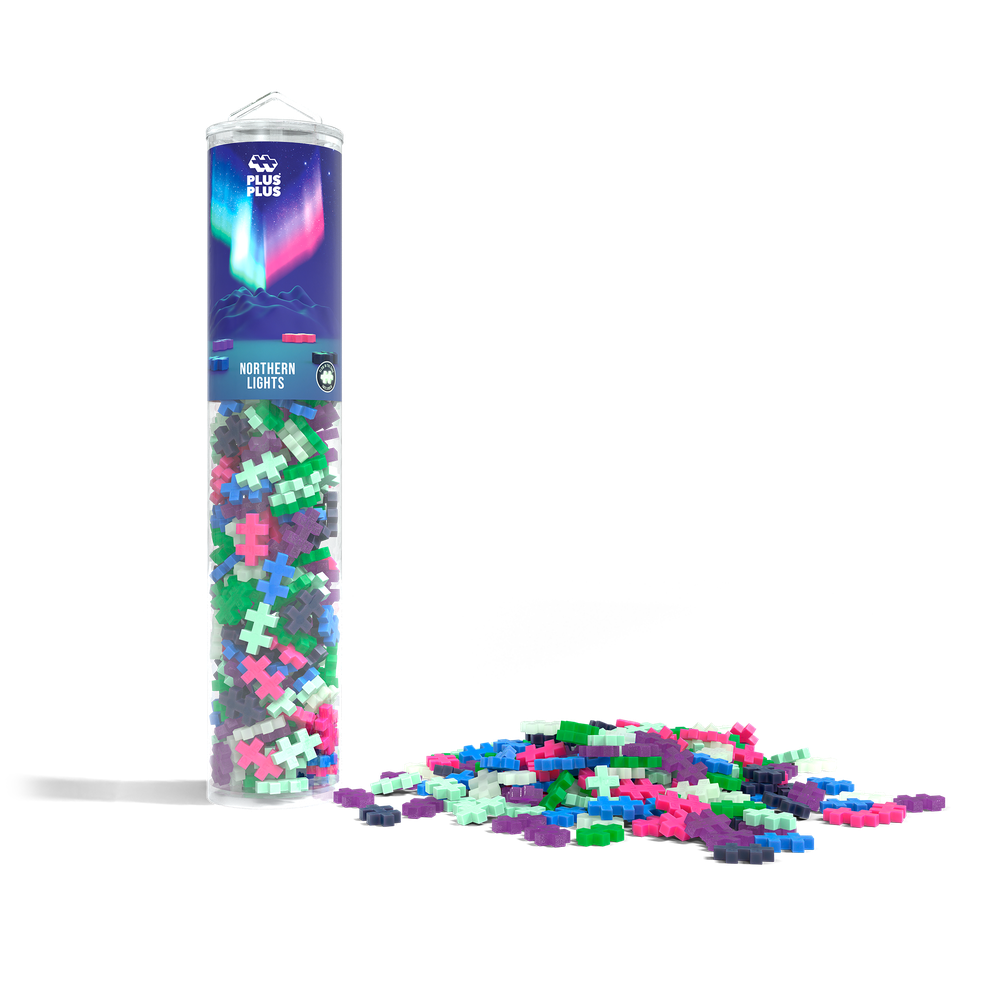 TUBE - AURORES BORÉALES - 240pcs PLUS PLUS