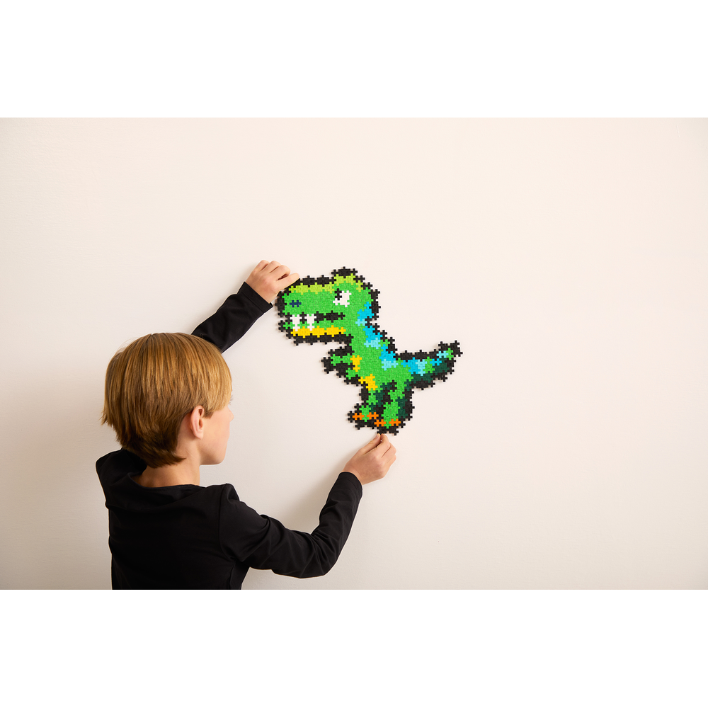 PUZZLE BY NUMBER - T-REX - 250pcs PLUS PLUS