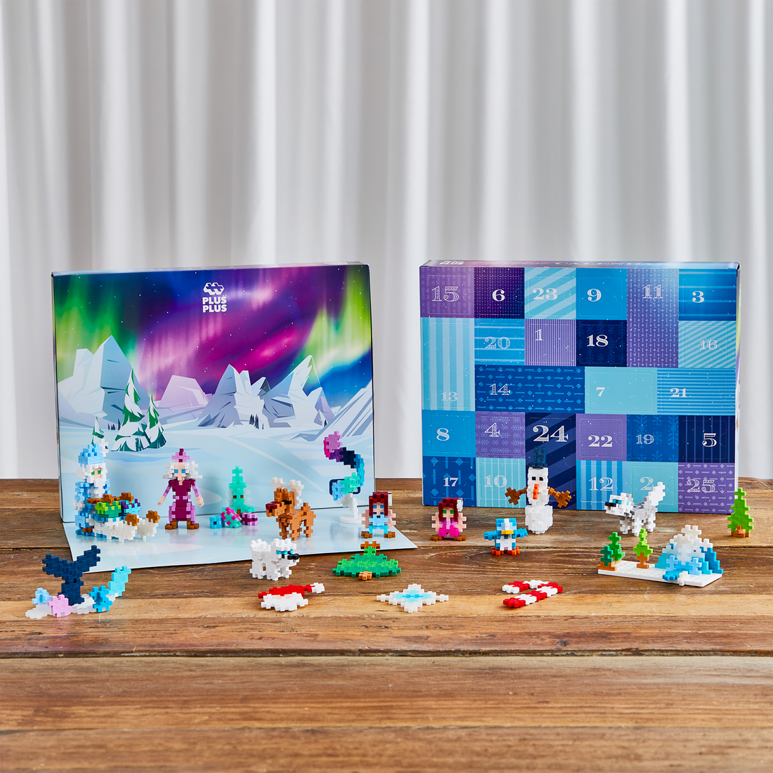 CALENDRIER DE L'AVENT  - L'AVENTURE DES AURORES BORÉALES DU PÈRE NOËL - 600 PIÈCES