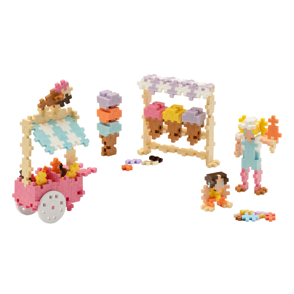 LEARN TO BUILD - BOUTIQUE CRÈME GLACÉE - 275pcs PLUS PLUS