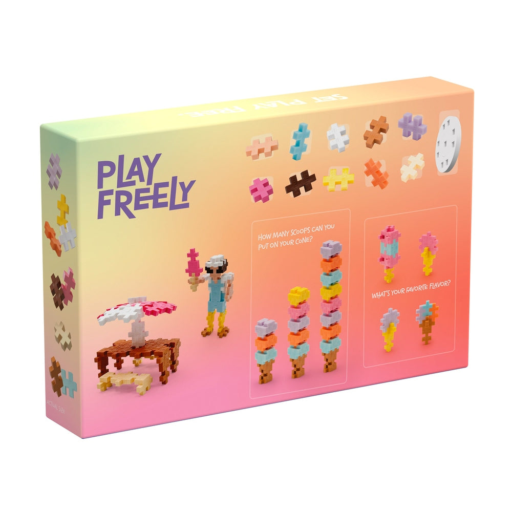 LEARN TO BUILD - BOUTIQUE CRÈME GLACÉE - 275pcs PLUS PLUS