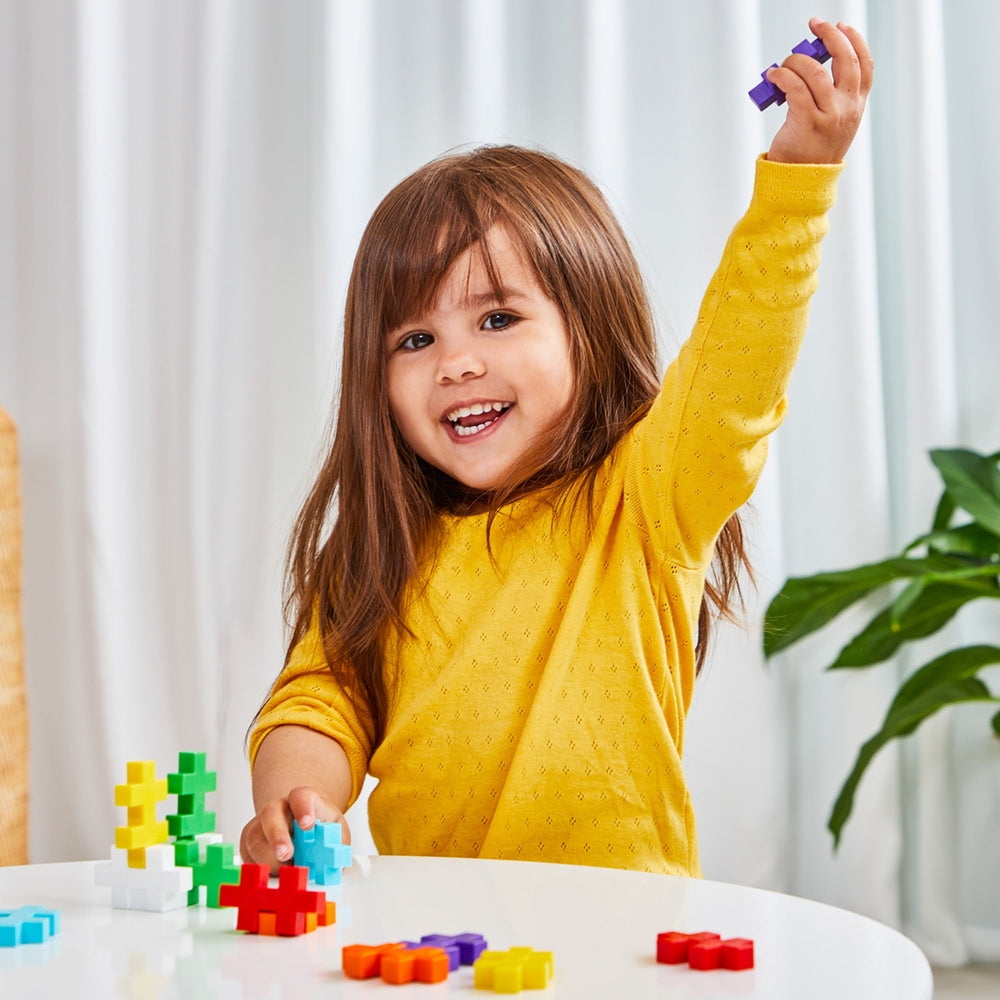 TUBE - BIG - ARC-EN-CIEL - 15pcs PLUS PLUS