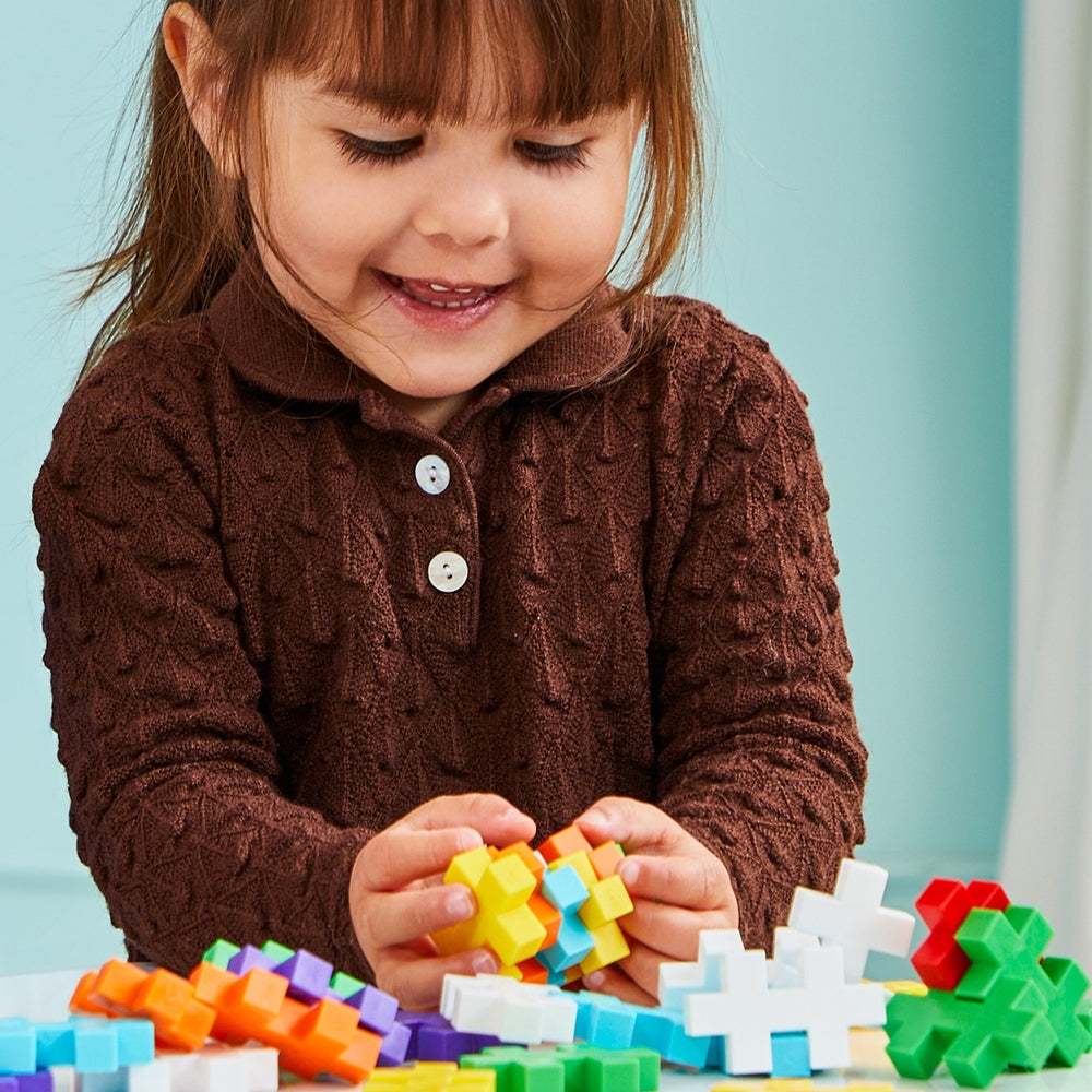 BIG - MÉLANGE ARC-EN-CIEL - 100pcs PLUS PLUS