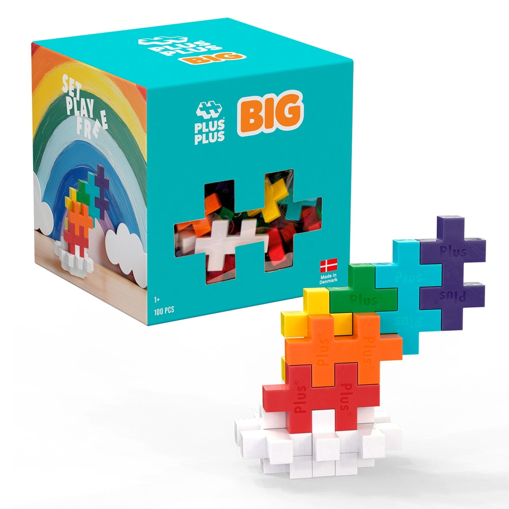 BIG - MÉLANGE ARC-EN-CIEL - 100pcs