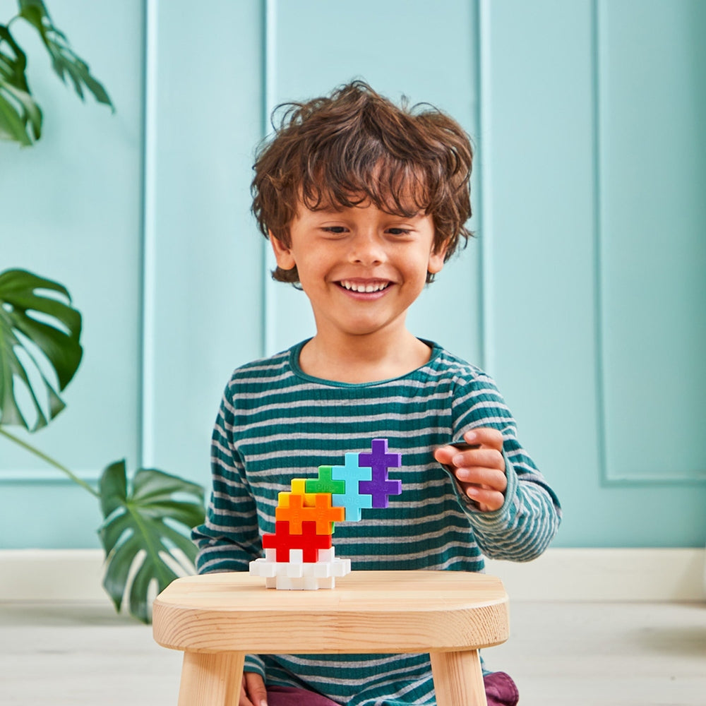 BIG - MÉLANGE ARC-EN-CIEL - 100pcs PLUS PLUS