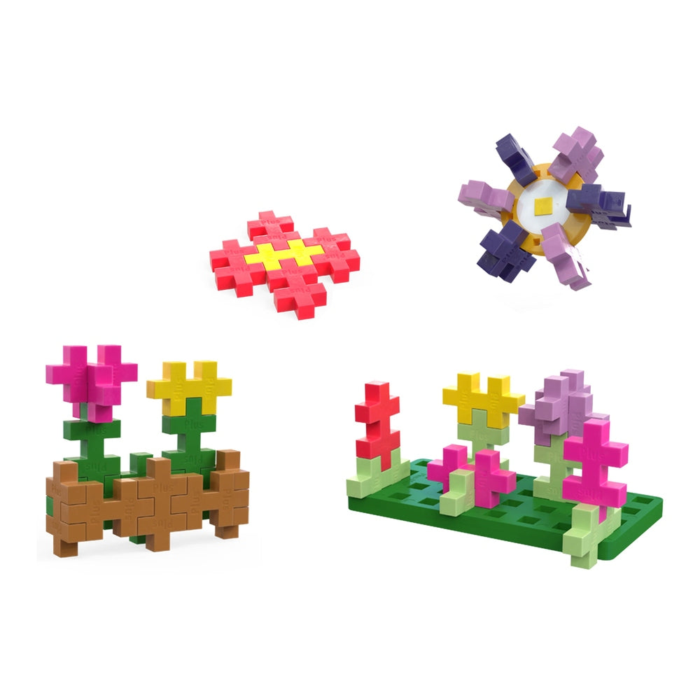 BIG - ACTIVITÉ  - FLEURS - 100pcs PLUS PLUS