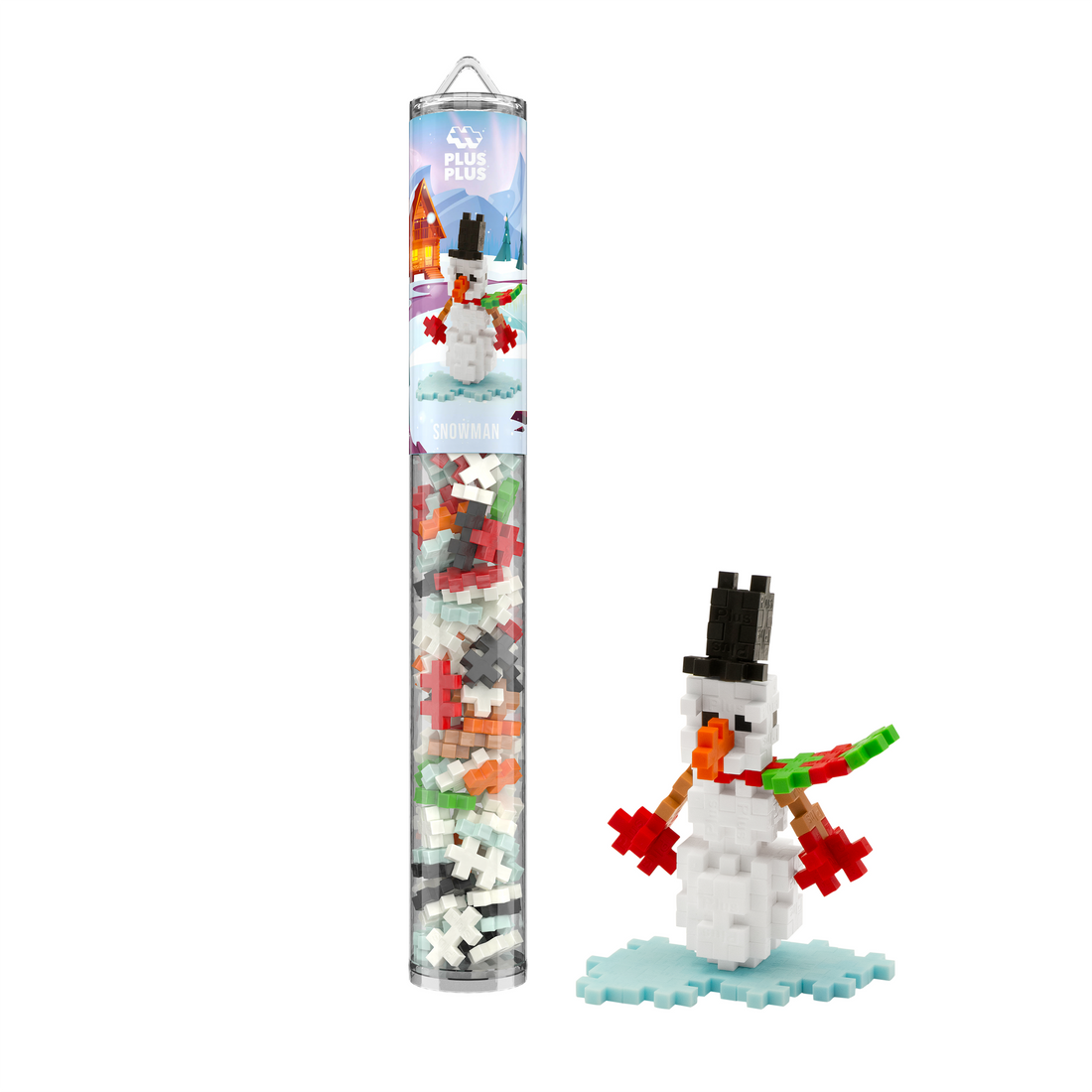 TUBE BONHOMME DE NEIGE - 100 PIECES