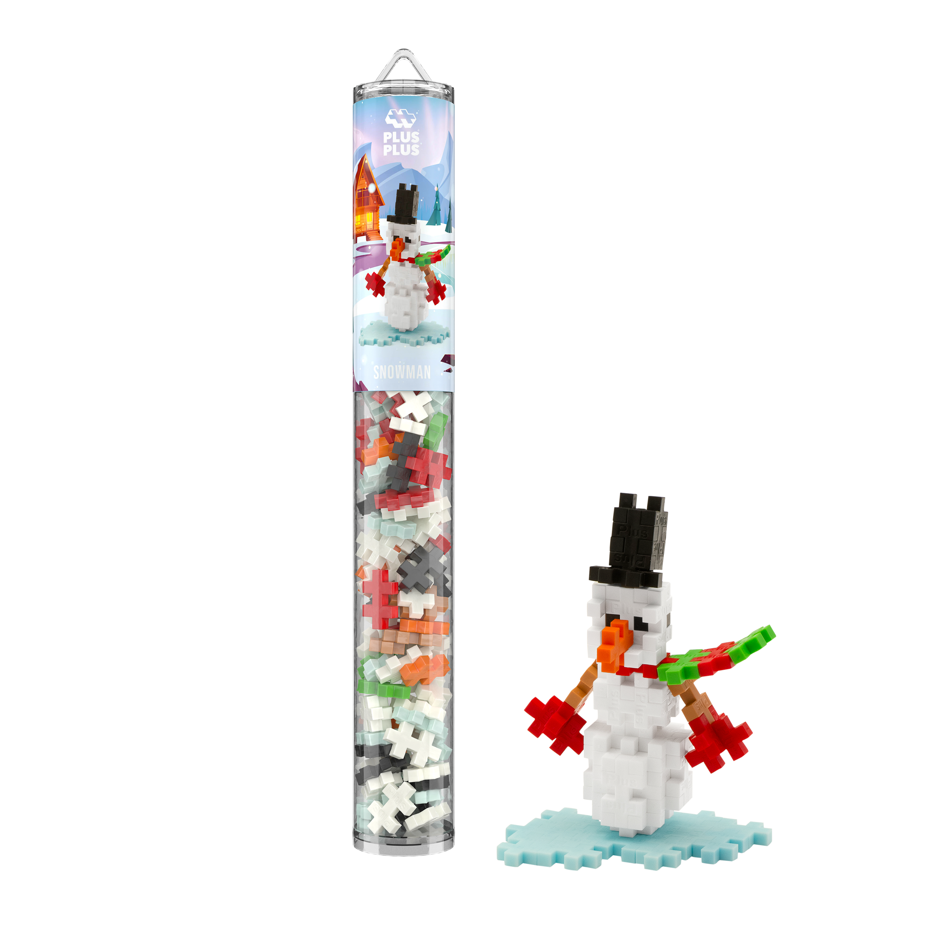 TUBE BONHOMME DE NEIGE - 100 PIECES