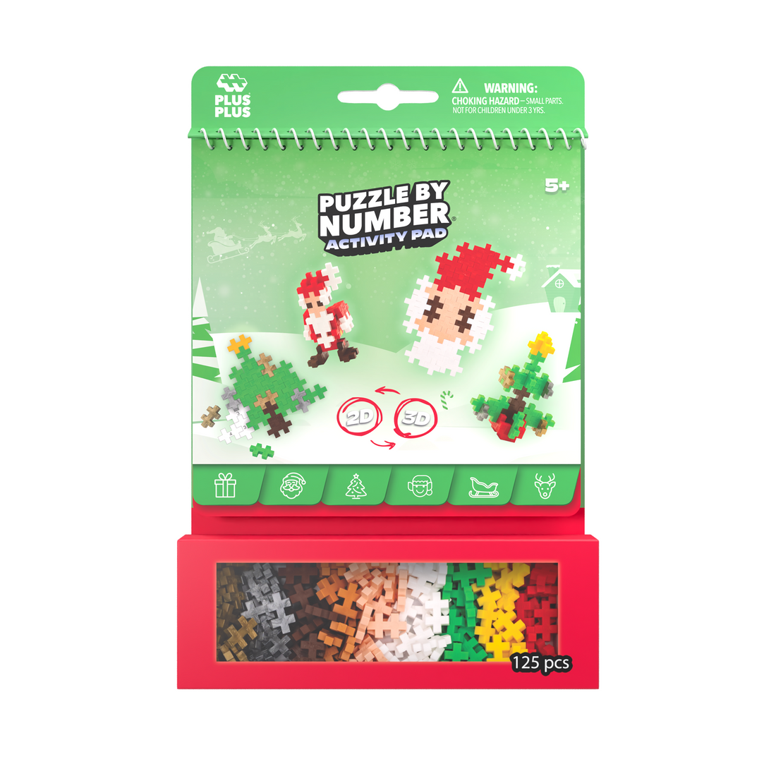 PUZZLE BY NUMBER - NOËL  - 125 PIÈCES