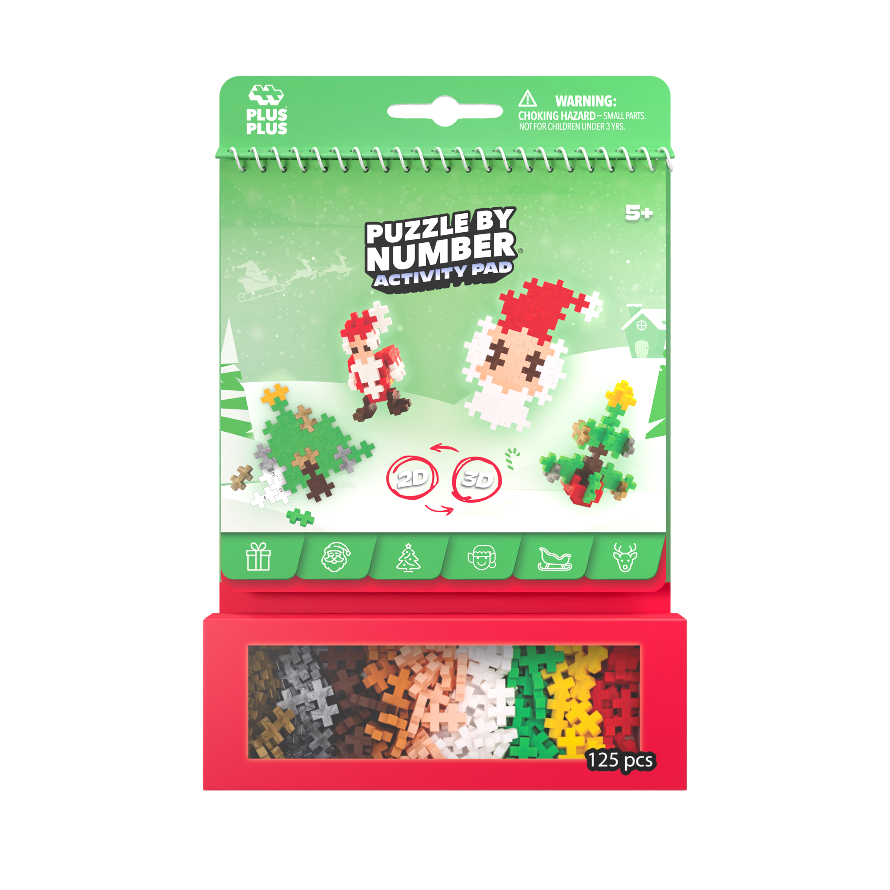 PUZZLE BY NUMBER - NOËL  - 125 PIÈCES