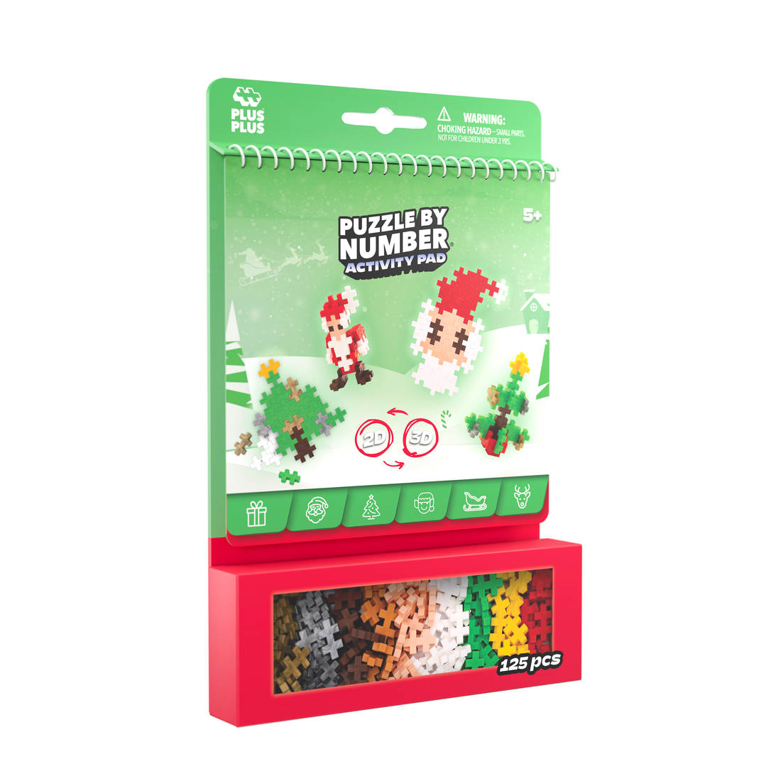 PUZZLE BY NUMBER - NOËL  - 125 PIÈCES