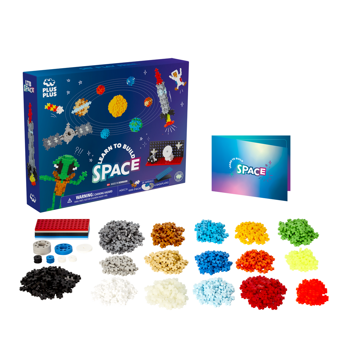 LEARN TO BUILD - SUPER SET SPATIAL - 1000 PIÈCES