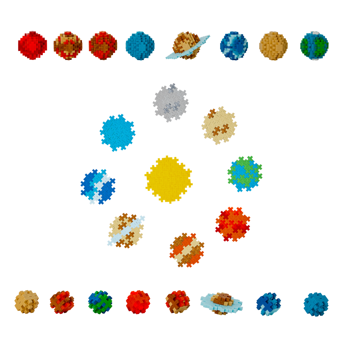 LEARN TO BUILD - SUPER SET SPATIAL - 1000 PIÈCES