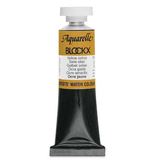 Aquarelle Ocre Jaune - Tube 15Ml BLOCKX