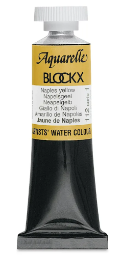 Aquarelle Jaune de Naples - Tube 15Ml BLOCKX