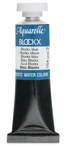 Aquarelle Agrafé Bleu - Tube 15Ml BLOCKX