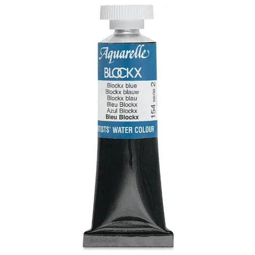Aquarelle Agrafé Bleu - Tube 15Ml BLOCKX