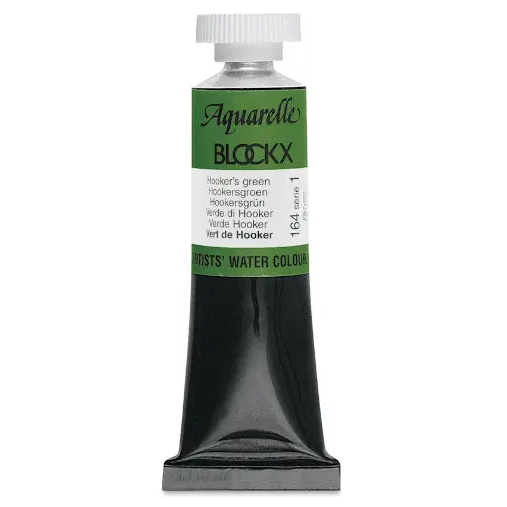 Aquarelle HookerS Vert - Tube 15Ml BLOCKX