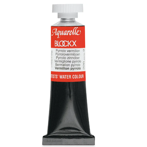 Aquarelle Pyrrolo Vermillon - Tube 15Ml BLOCKX