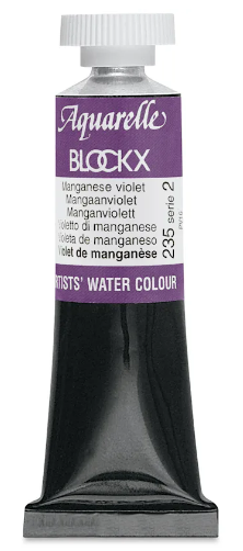 Aquarelle Violette de Manganèse - Tube 15Ml BLOCKX