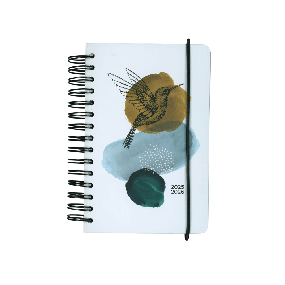 AGENDA ACADÉMIQUE 2025-2026- PETIT 1J/1P- COLIBRI PBI AGENDA