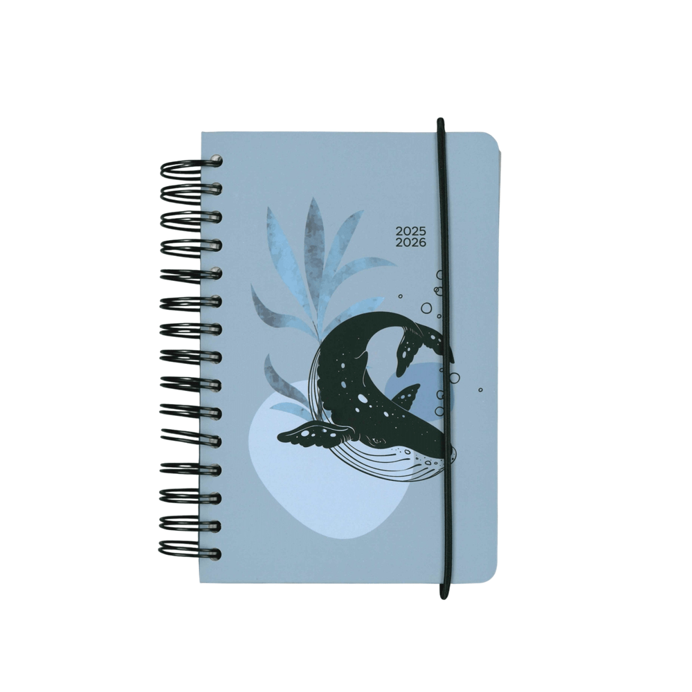 AGENDA ACADÉMIQUE 2025-2026- PETIT 1J/1P- BALEINE PBI AGENDA